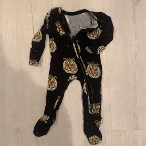 Posh Peanut Mateo Footie Zippered One Piece